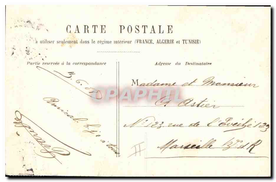 CPA Theatre Paris Folies Bergeres  — Verso
