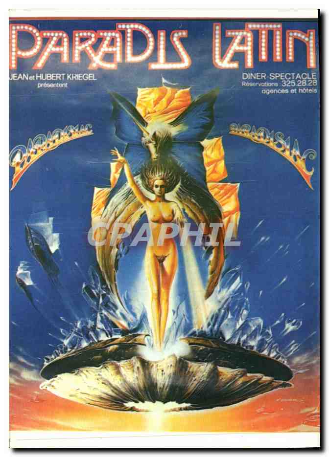 CPA Cinema Paradis Latin Jean et Hubert Kriegel 