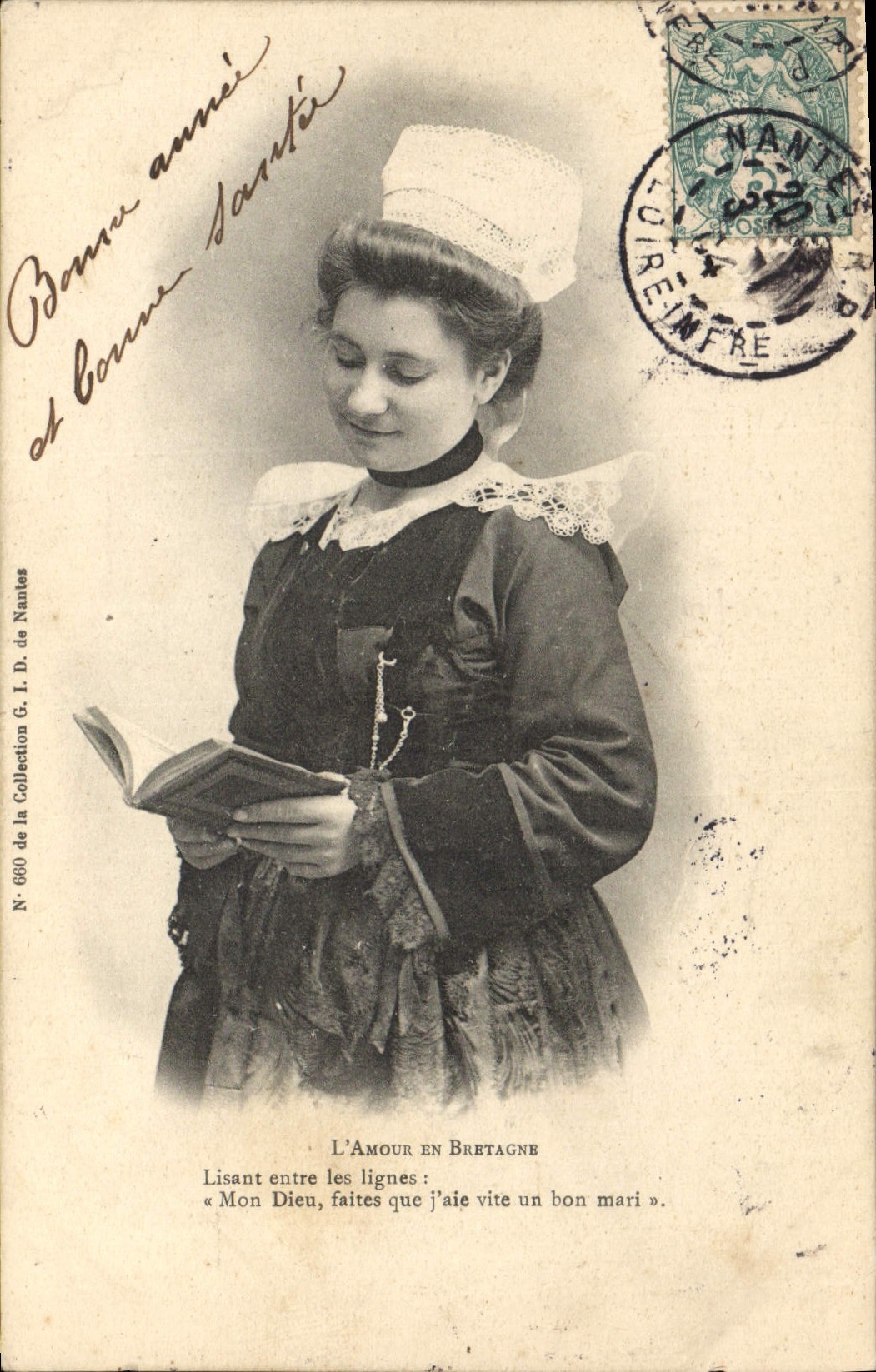 CPA Folklore Bretagne 