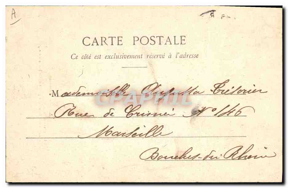 CPA Folklore Bretagne  — Verso