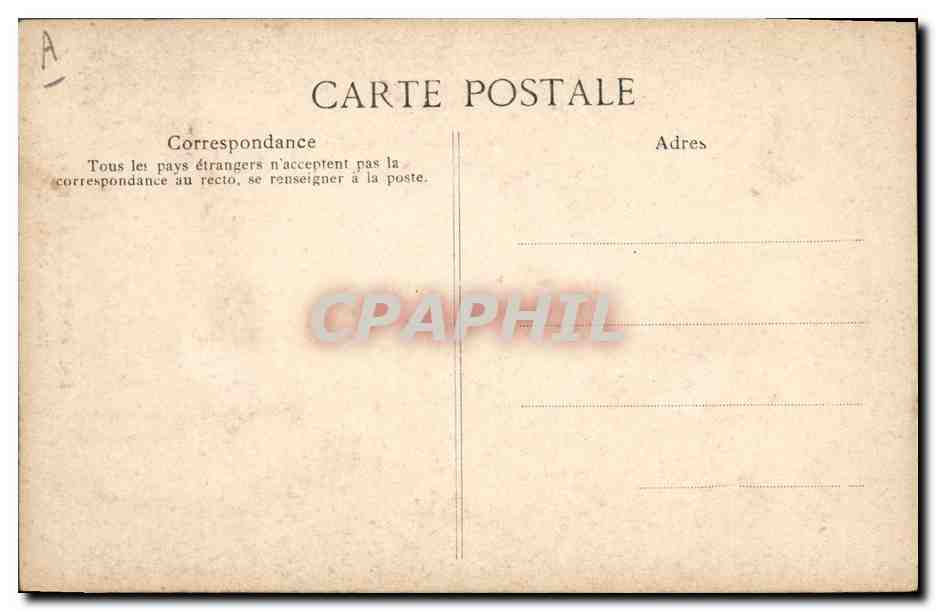 CPA Folklore Costumes Bretons Fillette de Pont Aven  — Verso