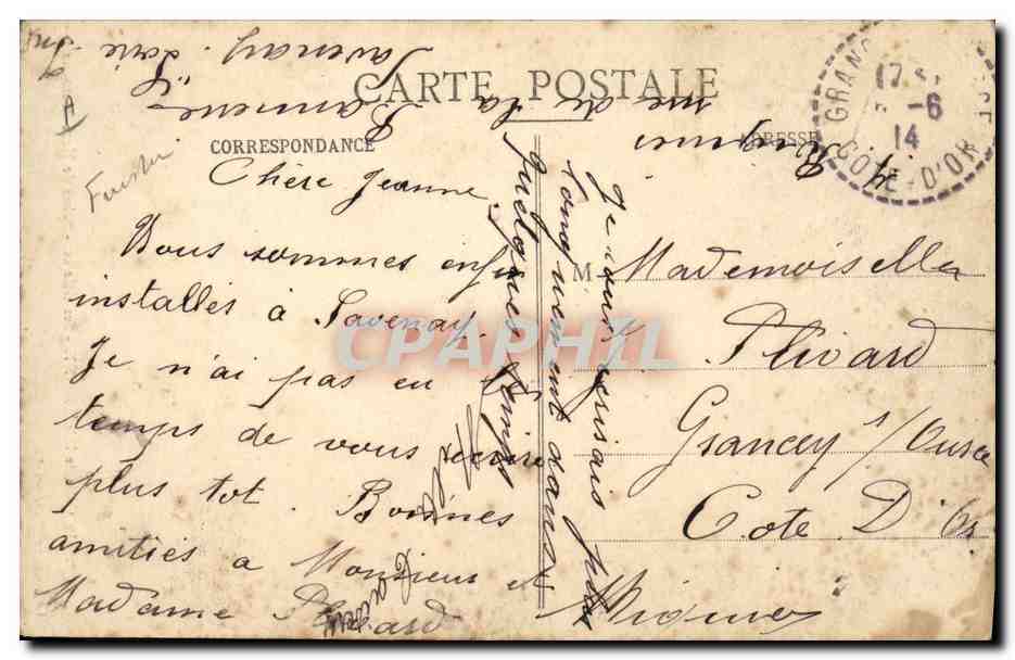 CPA Folklore Le cidre de Fouesnant Ses gaietes Scene de noce bretonne  — Verso