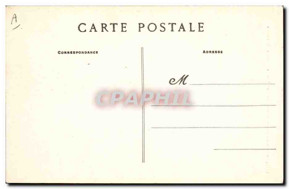 CPA Folklore Le costume d'Anne de Bretagne 1er prix du concours de Rennes  — Verso