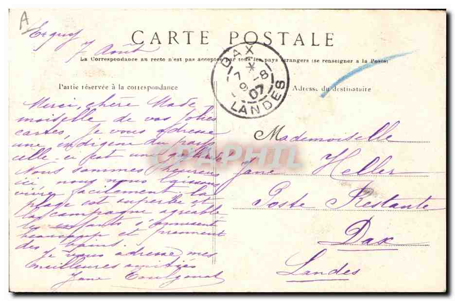 CPA Folklore Erquy et Pleneuf  — Verso