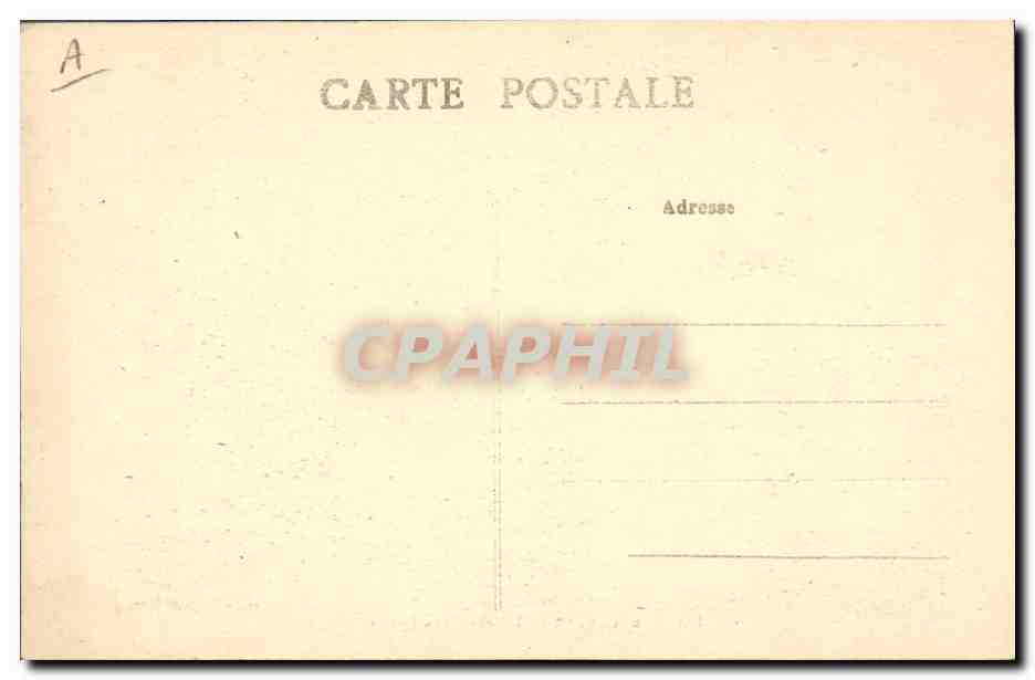 CPA Folklore Douarnenez Toilette d'une mariee  — Verso
