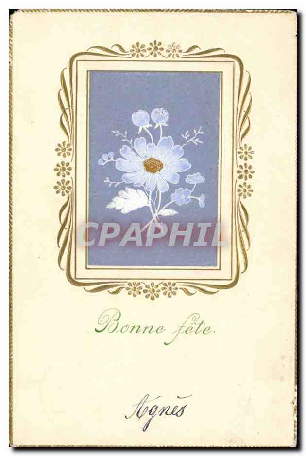 CPA Fantaisie Fleurs 