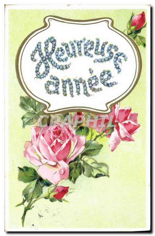 CPA Fantaisie Fleurs 