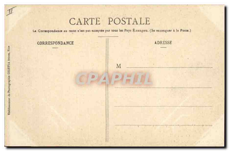 CPA Alpinisme Vallee de la Tinee Au sommet du mont Tenibres  — Rückseite