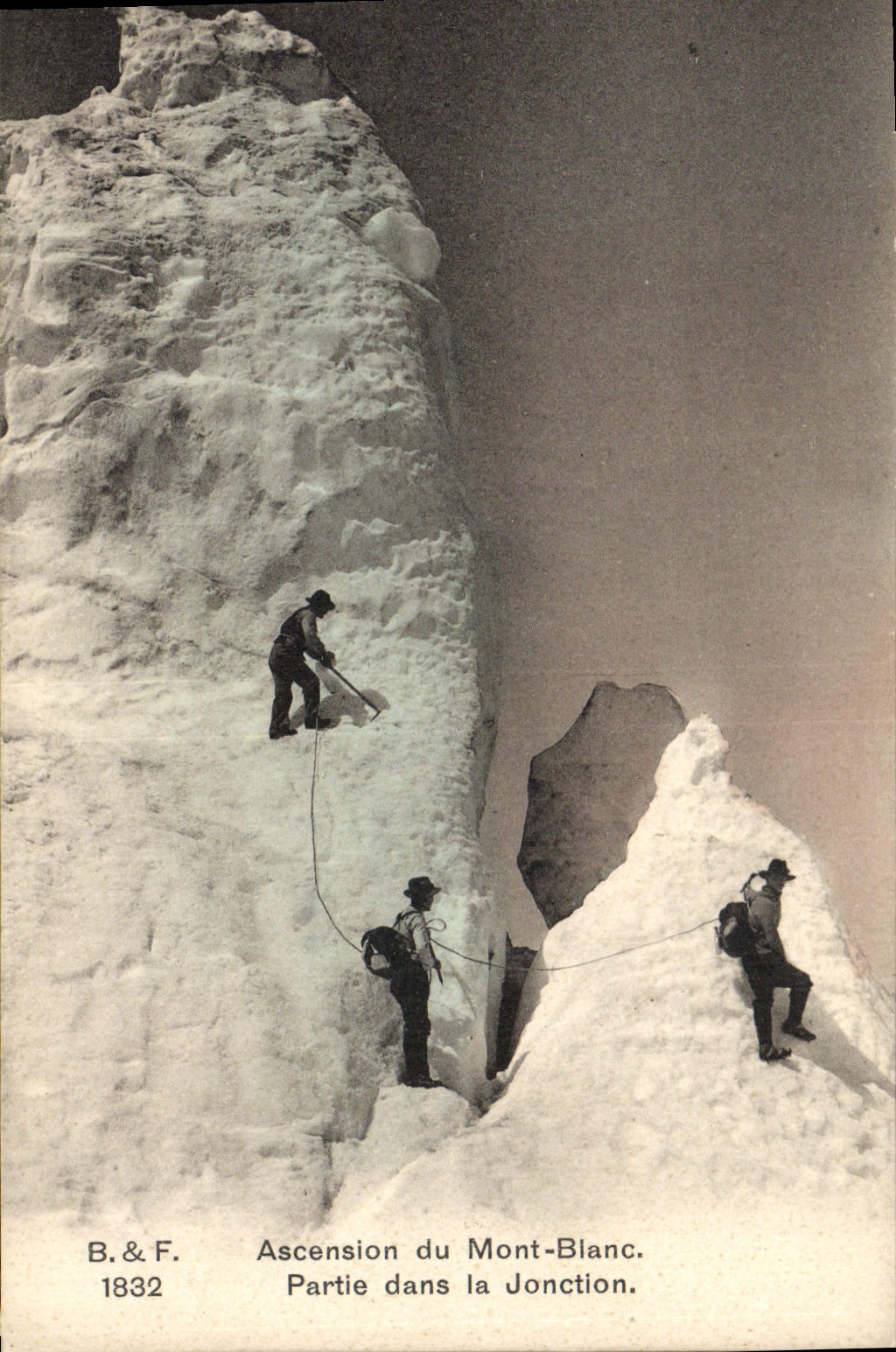 Ascension du Mont-Blanc — Partie dans la Jonction — B. & F. 1832