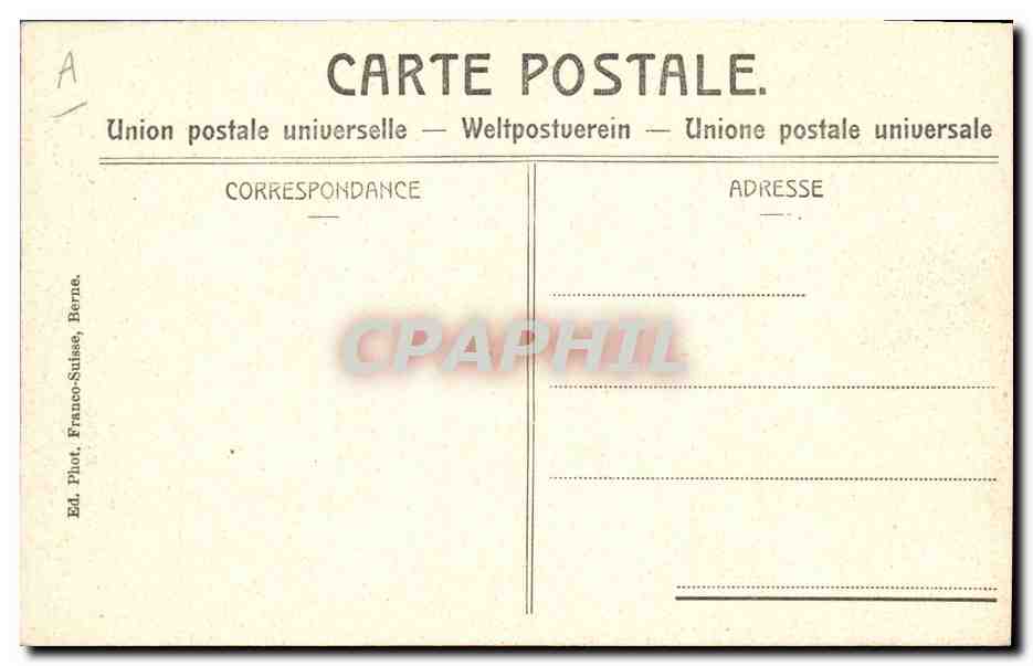 Ascension du Mont-Blanc — Partie dans la Jonction — B. & F. 1832 — Verso