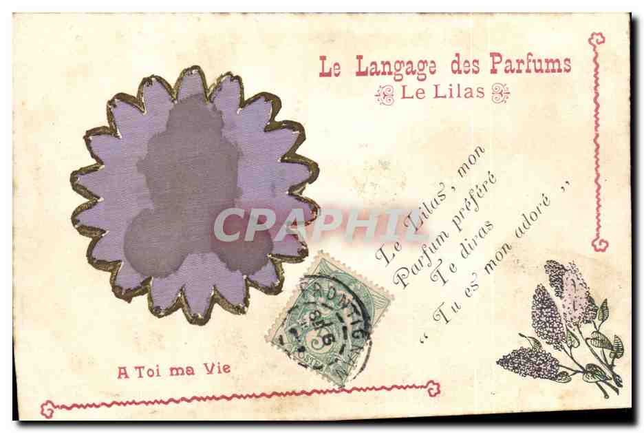Il Linguaggio dei Profumi — Il Lillà — Union Postale Universelle