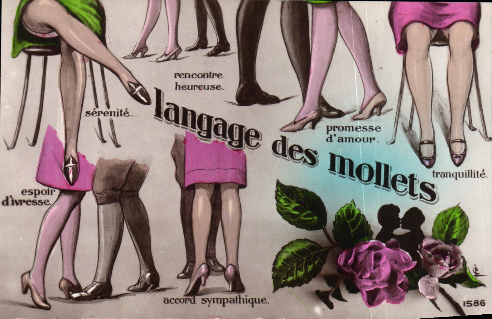 Langage des mollets — édition illustrée — n° 1586