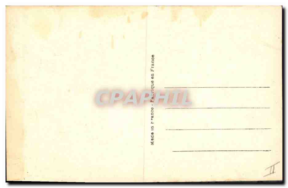 CPA Fantaisie Fleurs  — Back