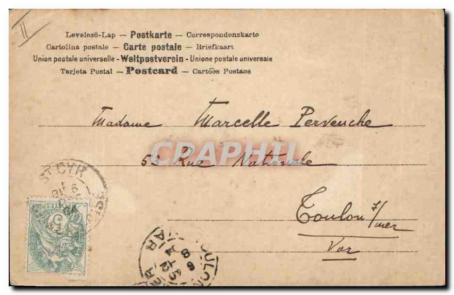 Femmes et artiste — scène bucolique — A. Jochlumburger, n° 512/104 — Verso
