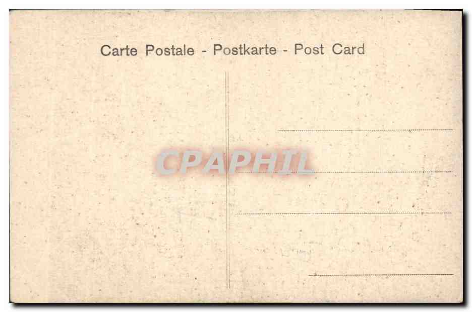 Femme assise dans une grande lettre D — paysage côtier — éditeur 'P. LEROUX' n° 856 — Reverso