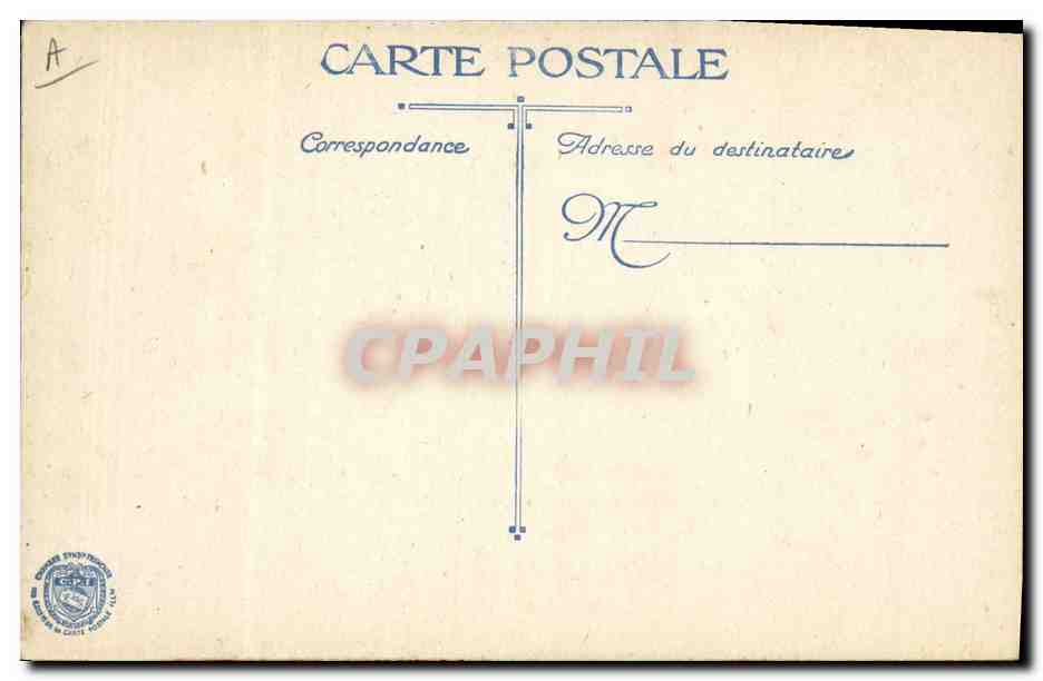 CPA Militaria Artillerie belge en action — Verso