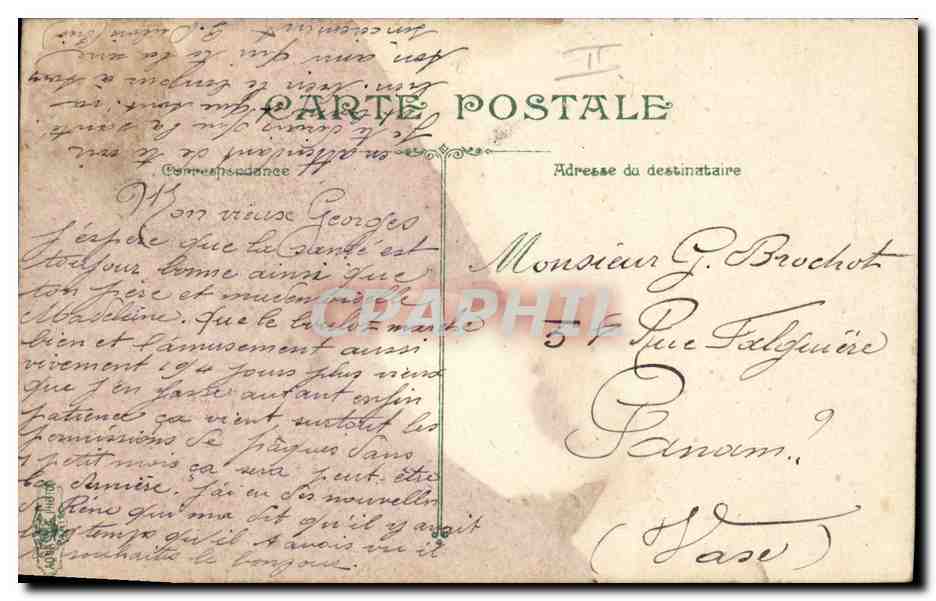 CPA Militaria Infanterie Distribution de la soupe — Verso