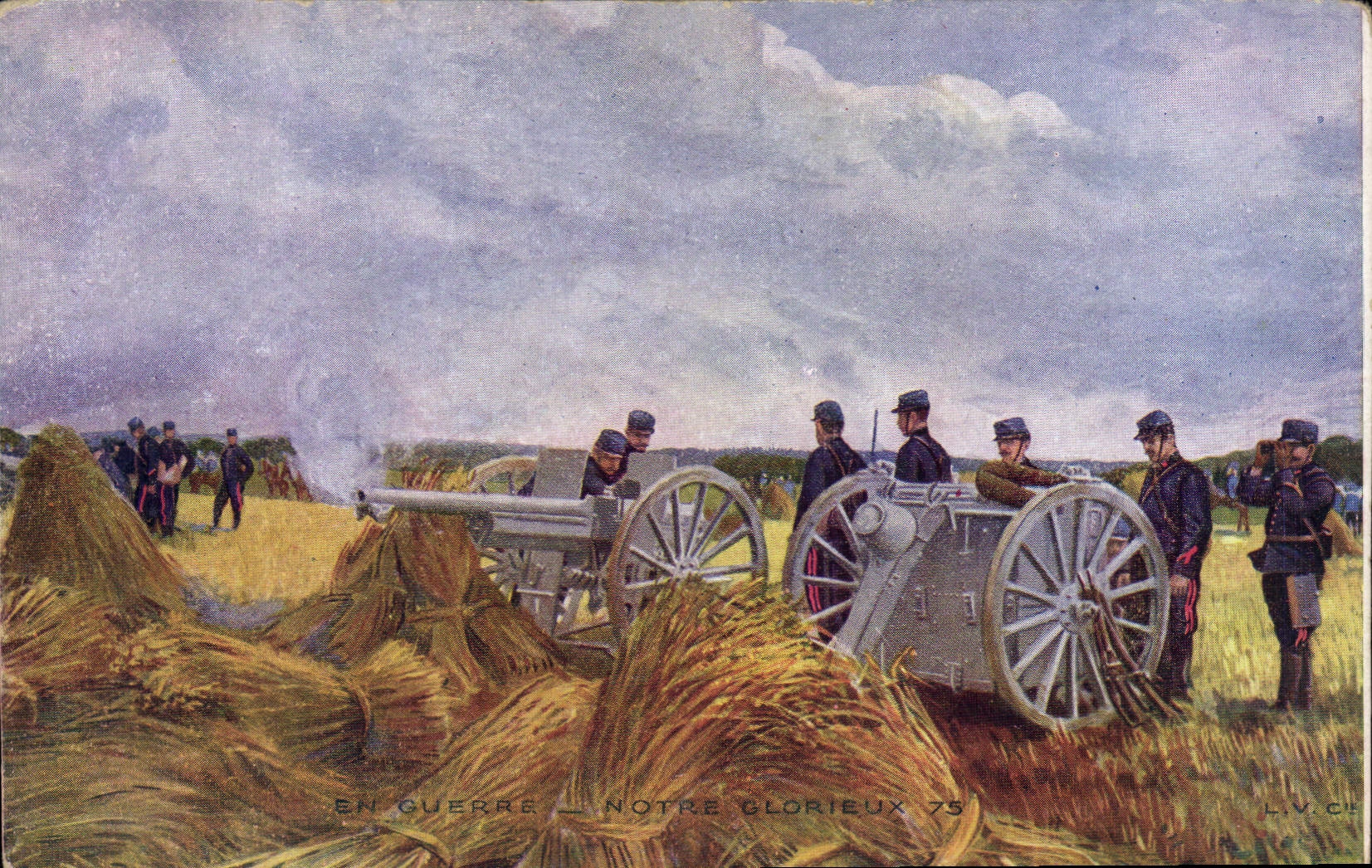 En Guerre — Notre Glorieux 75 — L.V. CH