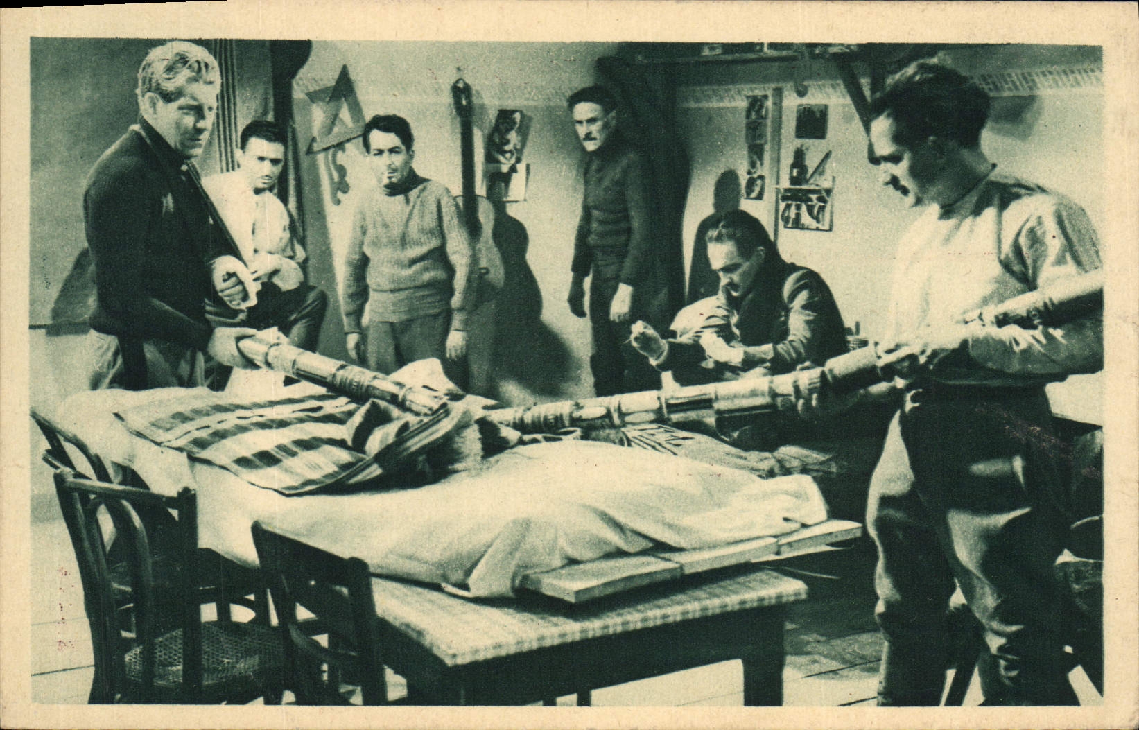 La Grande Illusion — scène de film — Production Dita Paris & Erich von Stroheim
