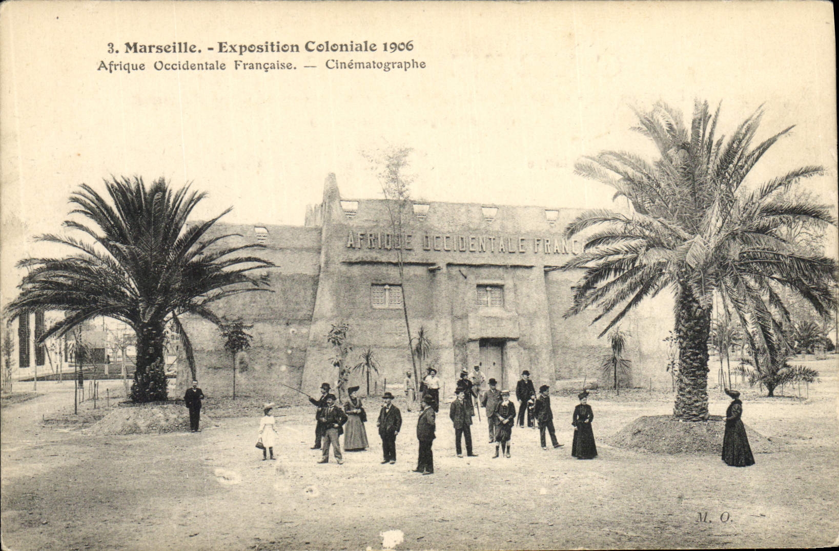 Marseille - Exposition Coloniale 1906 - Afrique Occidentale Française - Cinématographe