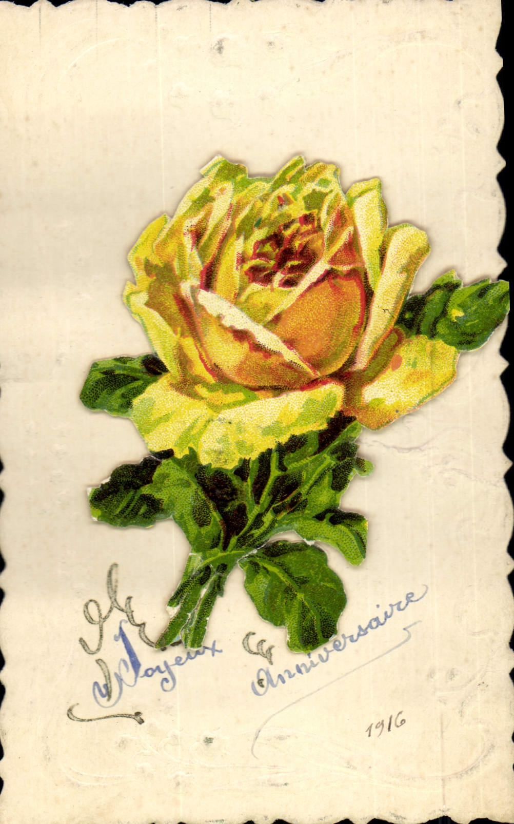 CPA Fantaisie Fleurs 