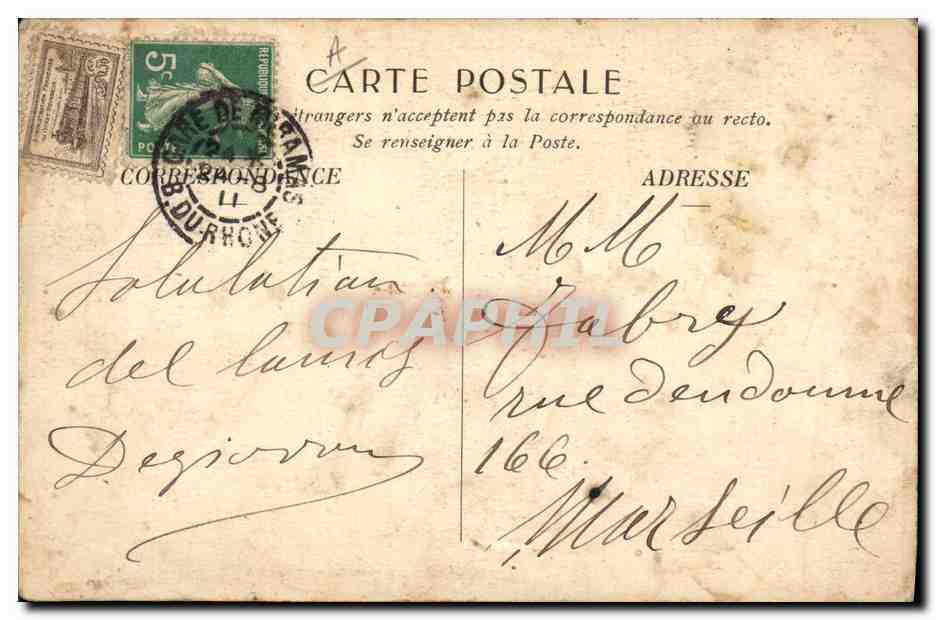 CPA Folklore Pour le Christ et la Bretagne Les Kernevel en costume de Pont L'Abbe — Verso