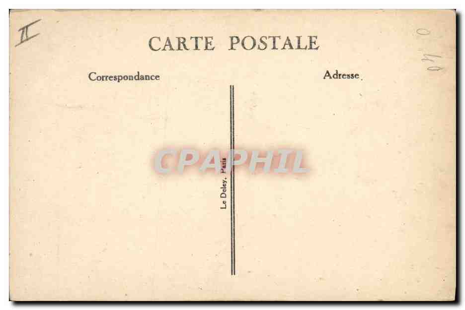 CPA Folklore Bretagne Un gros baiser de la petite Bretonne Enfant — Verso