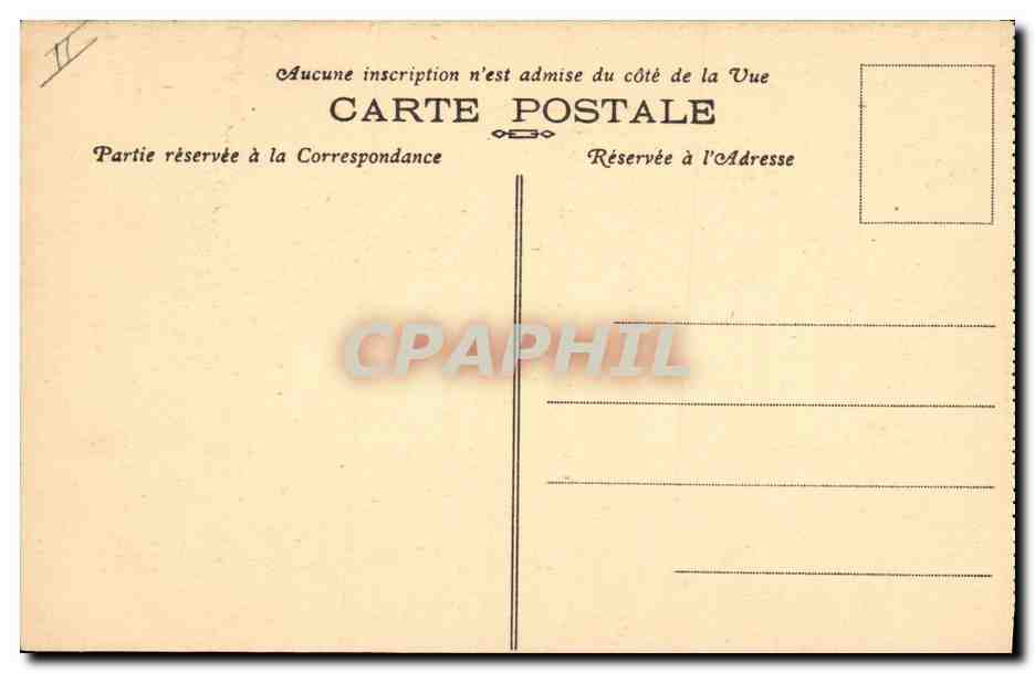 CPA Folklore Communiante de Pleyben Brasparts — Rückseite