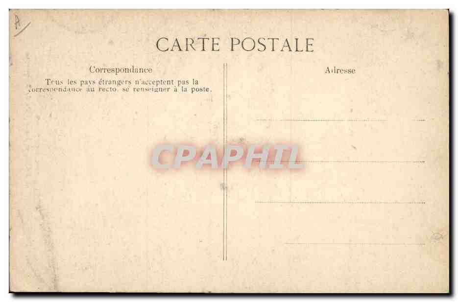 CPA Folklore Costumes Bretons Jeune gars de Pont L'Abbe et jeune fille de Rosporden — Verso