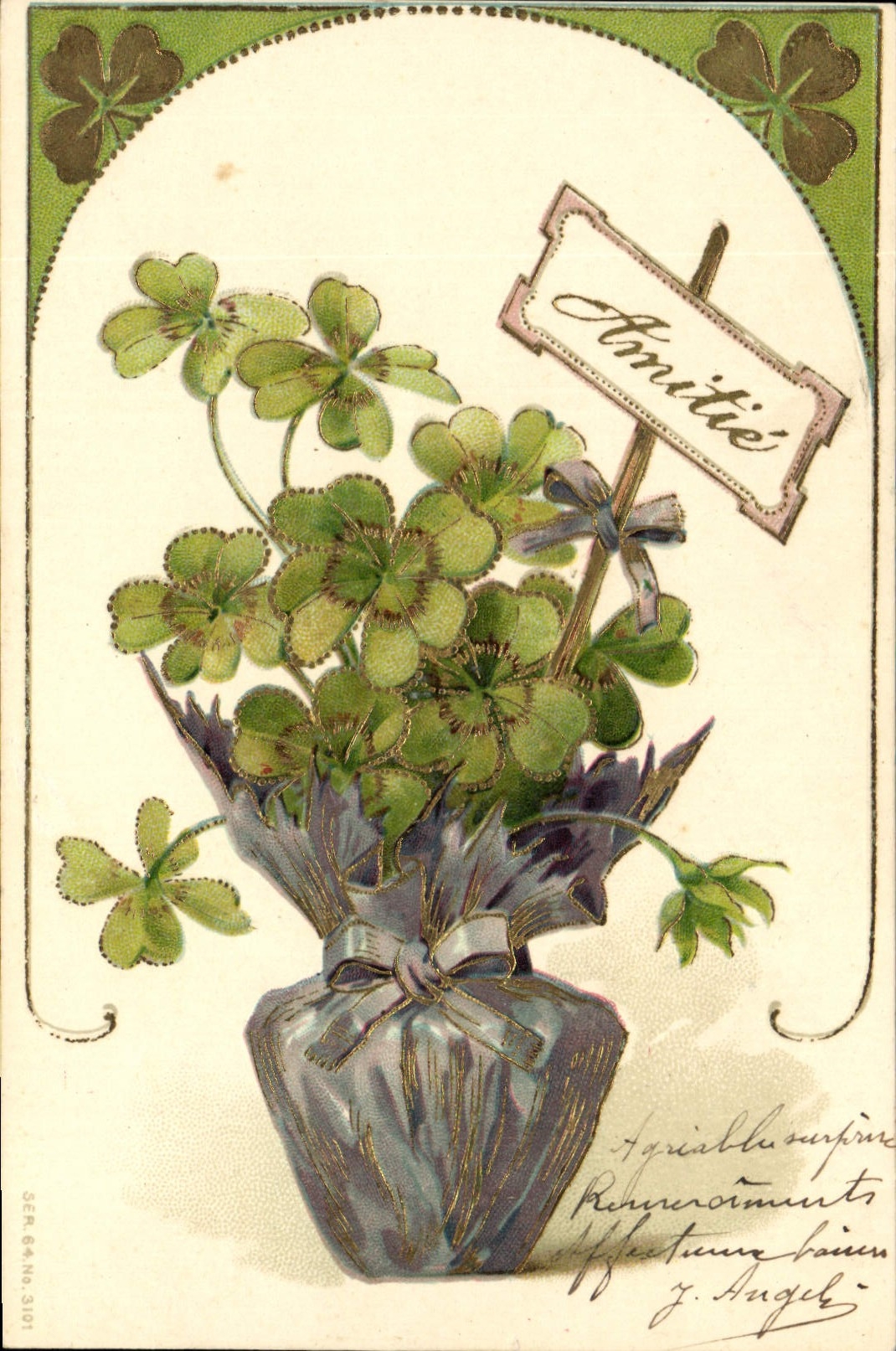 CPA Fantaisie Fleurs 