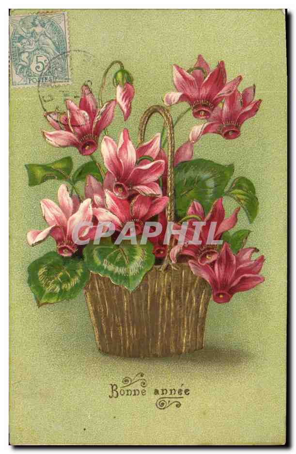 CPA Fantaisie Fleurs 