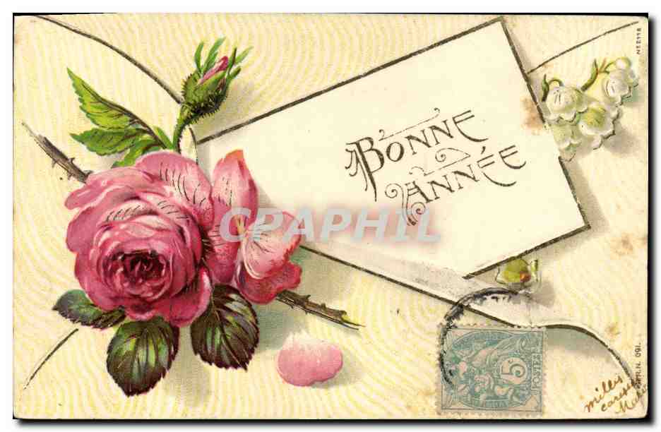 CPA Fantaisie Fleurs 