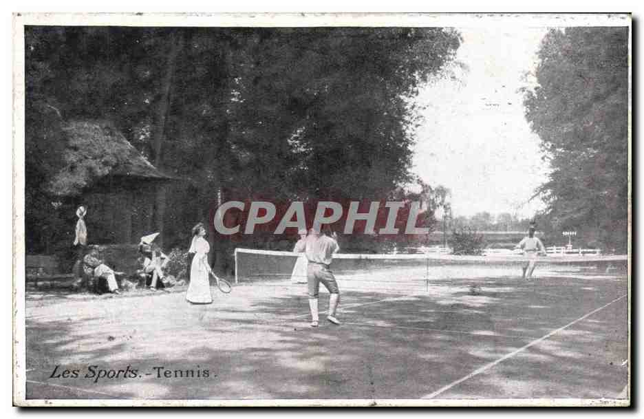 Les Sports.-Tennis. — Jeux de tennis en extérieur — éditeur CPAPHIL