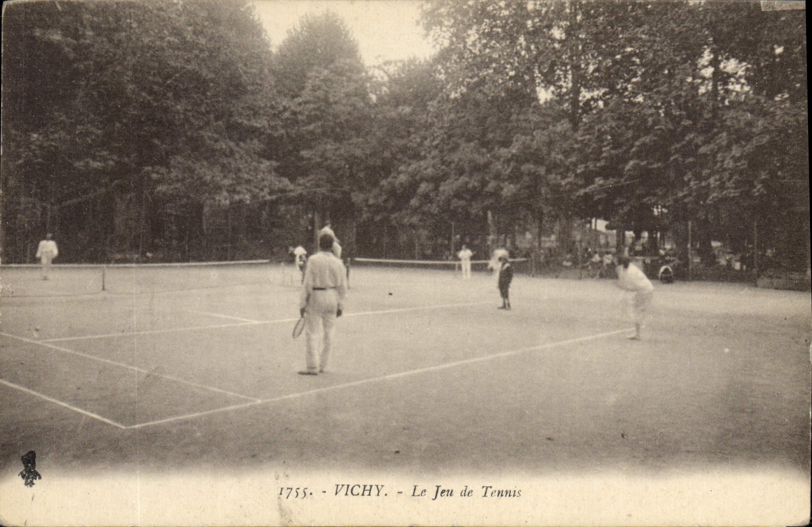 Vichy — Le Jeu de Tennis — 1755. VICHY. Le Jeu de Tennis