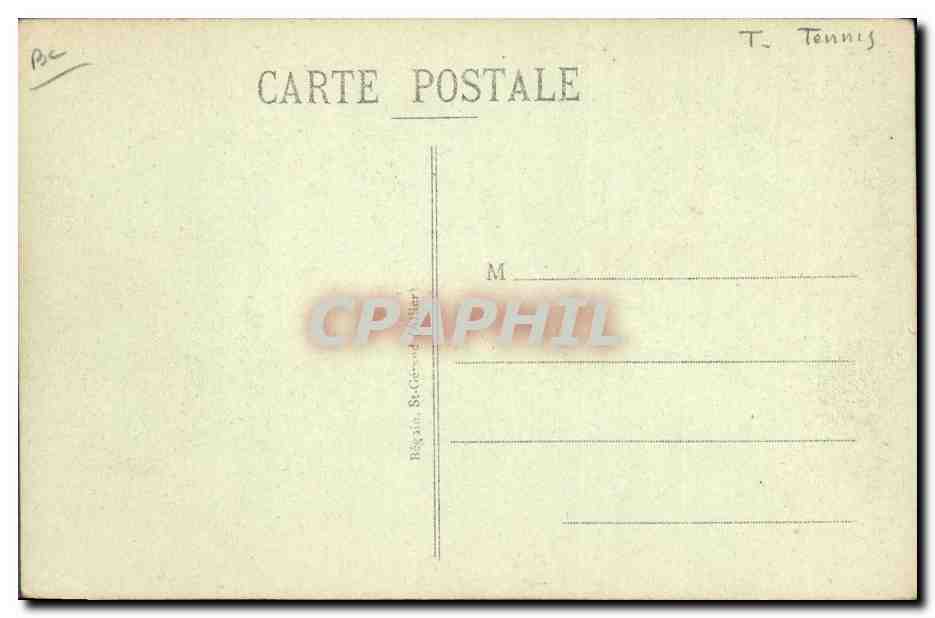 Vichy — Le Jeu de Tennis — 1755. VICHY. Le Jeu de Tennis — Reverso