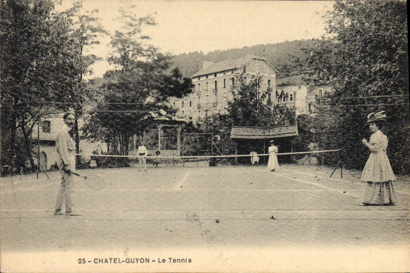 Châtel-Guyon — Le Tennis — 25 - Anverso