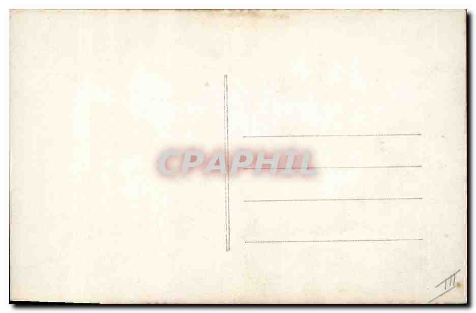 CPA Fantaisie Langage des timbres Femme  — Rückseite