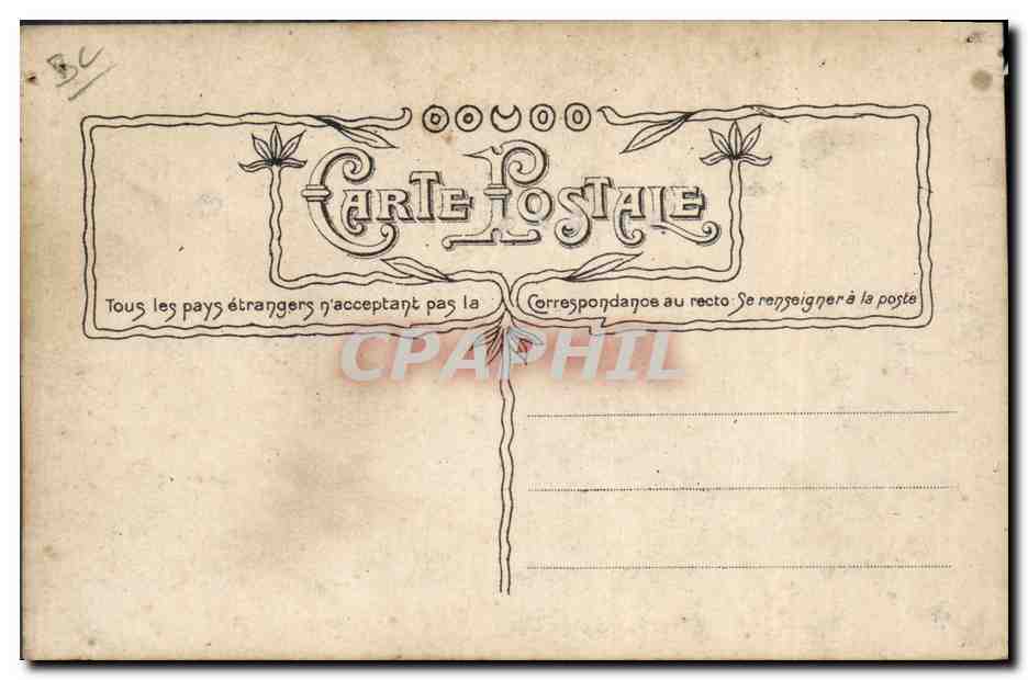 CPA Puzzle Napoleon 1er  — Verso