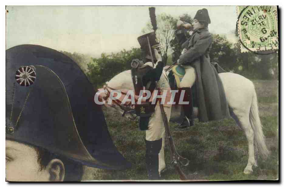 CPA Puzzle Napoleon 1er 