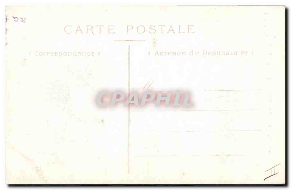 CPA Arbre Foret de Fontainebleau Le jupiter — Rückseite