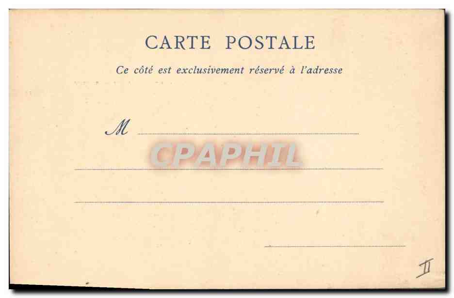 CPA Arbre Algerie Etude d'oliviers Ane mule — Rückseite