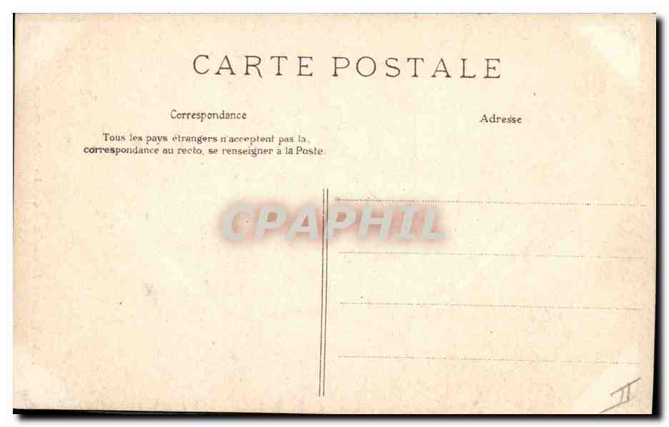 CPA Arbre Foret de Fontainebleau Le chene charme — Rückseite