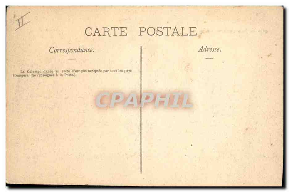 CPA Arbre Juan les Pins Ceux qui sont encore debout  — Back