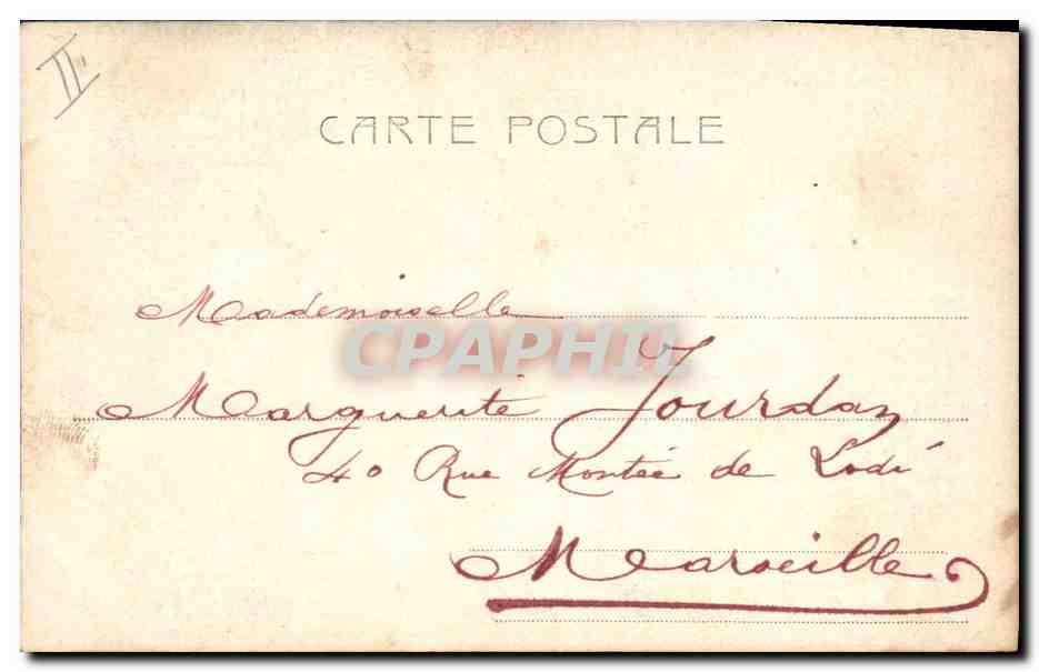 Enfants et femme sur un tronc d'arbre — éditeur Astrocasa Terni, n° 4916 — Verso