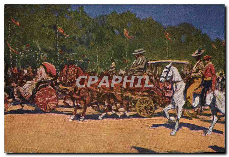 CPA Corrida Course de taureaux Bertuchi 