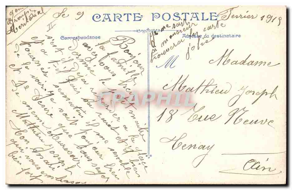 Une Bonne Partie — Soldats allemands jouant aux cartes — L.V.C. éditeur — Verso