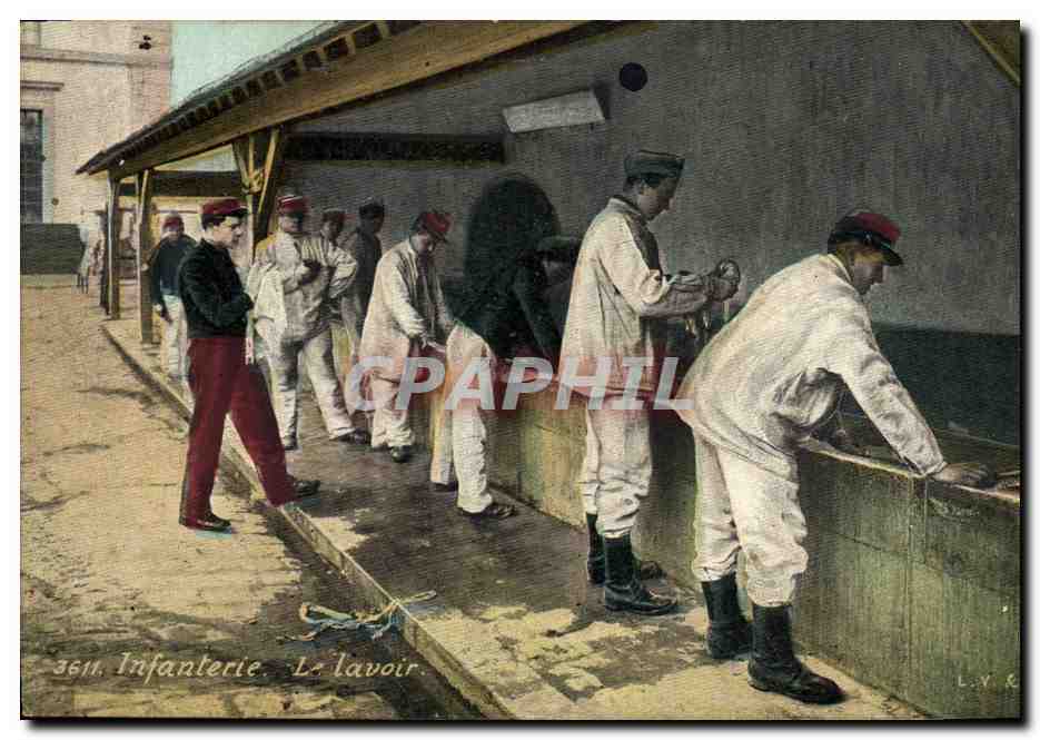 Infanterie. Le lavoir — 3611 — L.Y.C.