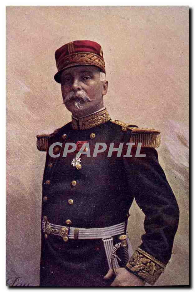 Général en uniforme — portrait — éditeur Sau