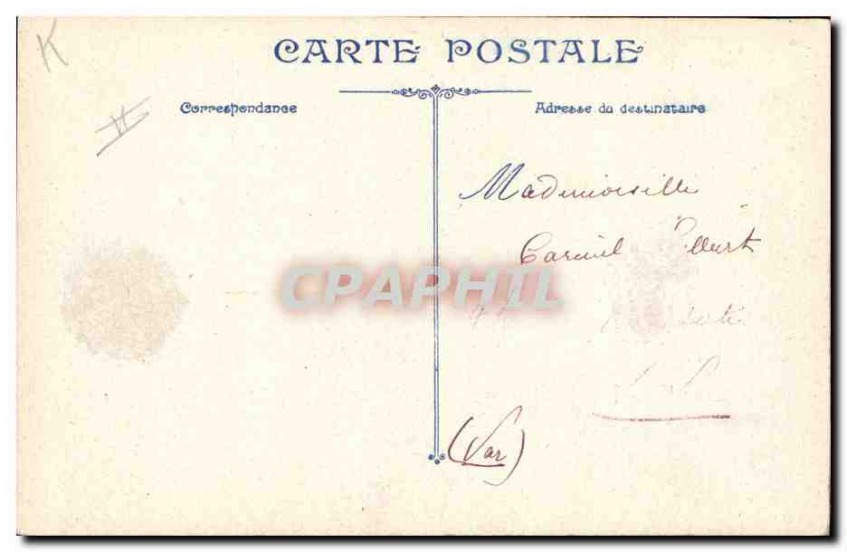 Général en uniforme — décoré — éditeur inconnu, n° de série non visible — Reverso
