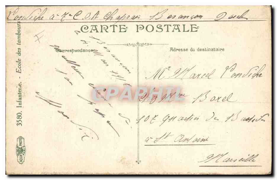 École des tambours — Béziers — L.V. & Cie — Reverso